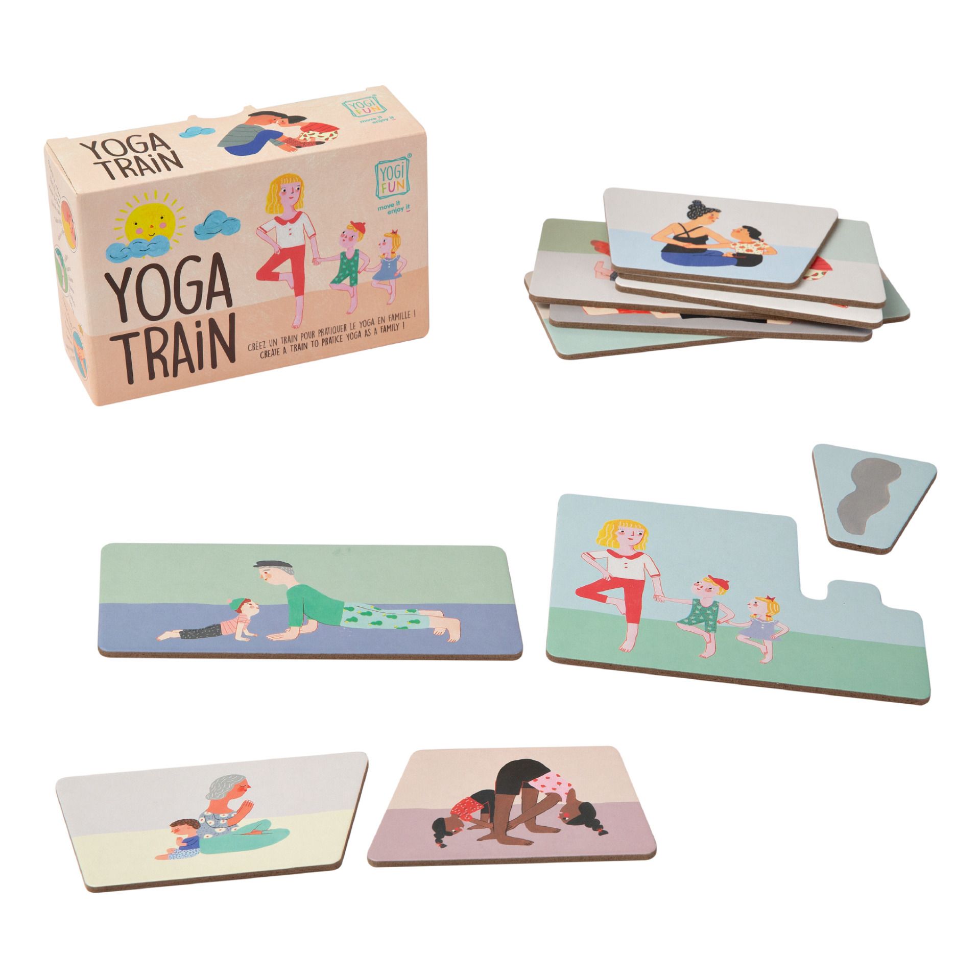 Yogi Fun - Train du Yoga - Multicolore