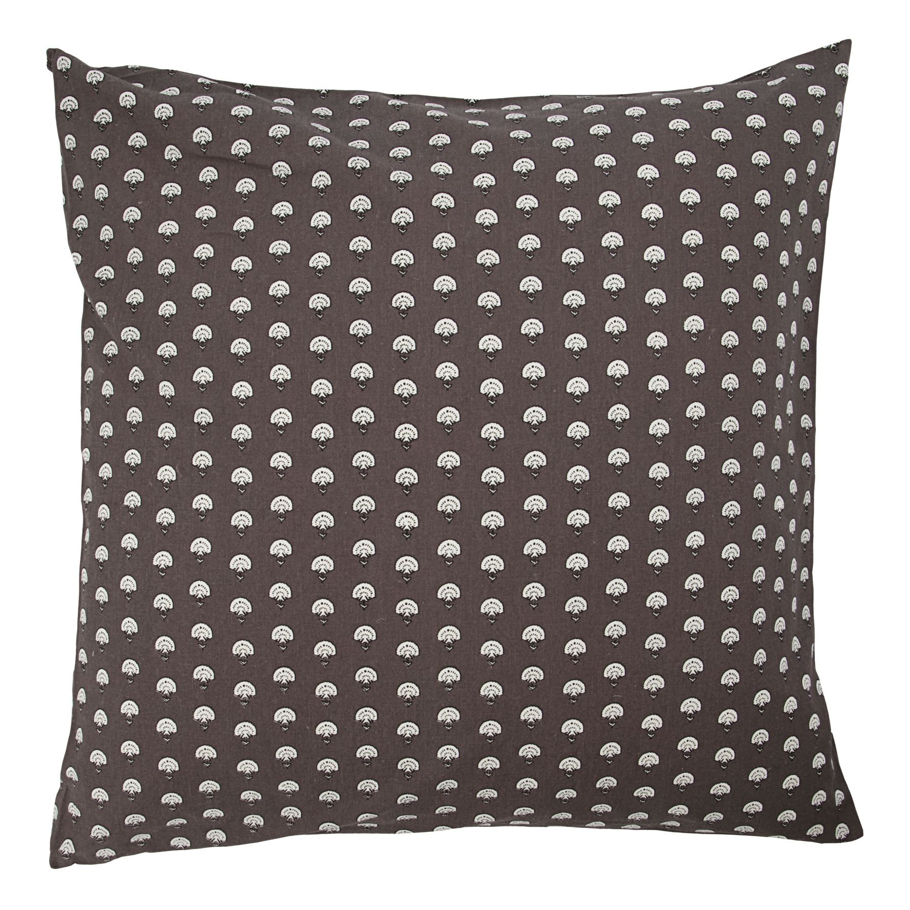 House Doctor - Housse de coussin Nero en coton - Gris
