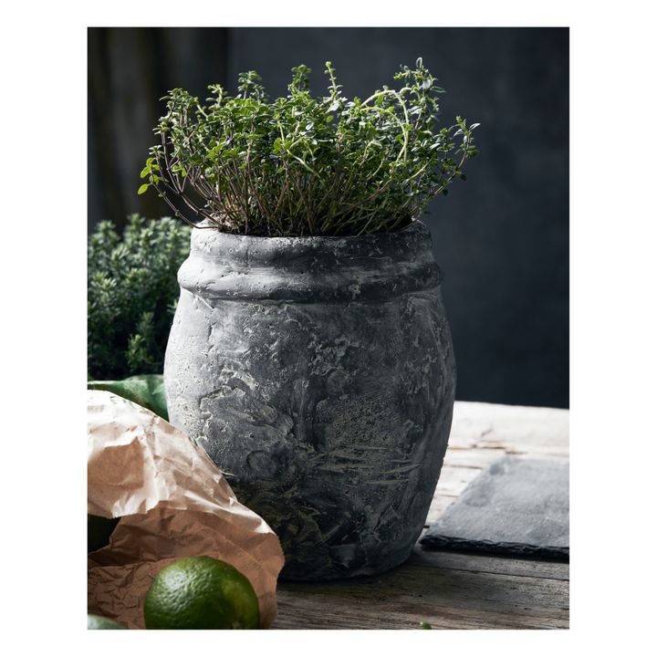 Rube Antique Pot | Grey- Product image n°1