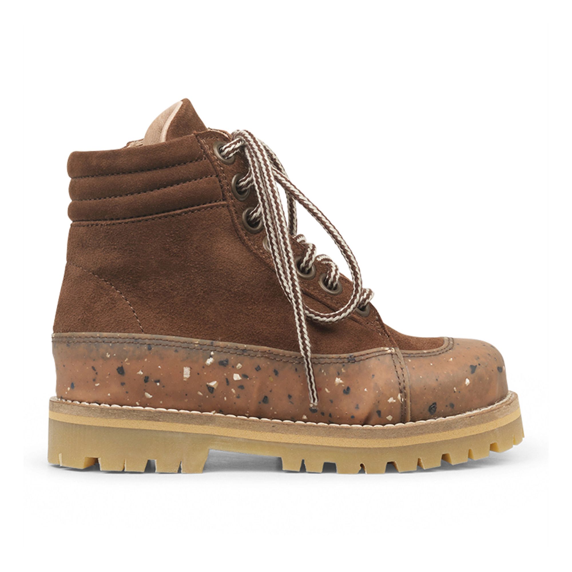 Petit Nord - Boots Caoutchouc Recyclé - Fille - Chocolat