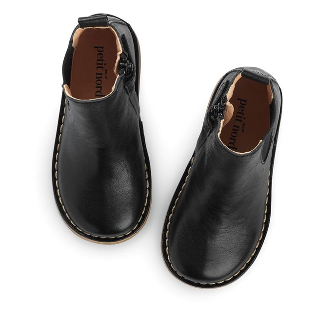 Boots Ankle Reißverschluss | Schwarz