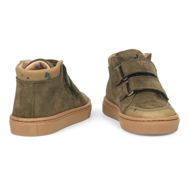 Velcro Sneakers | Khaki