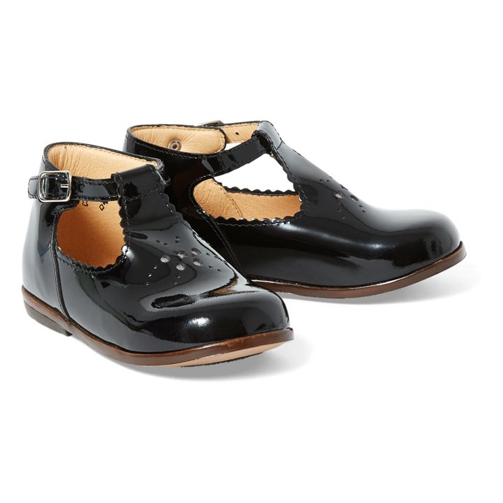 Zeus Patent Mary Janes | Black- Product image n°1