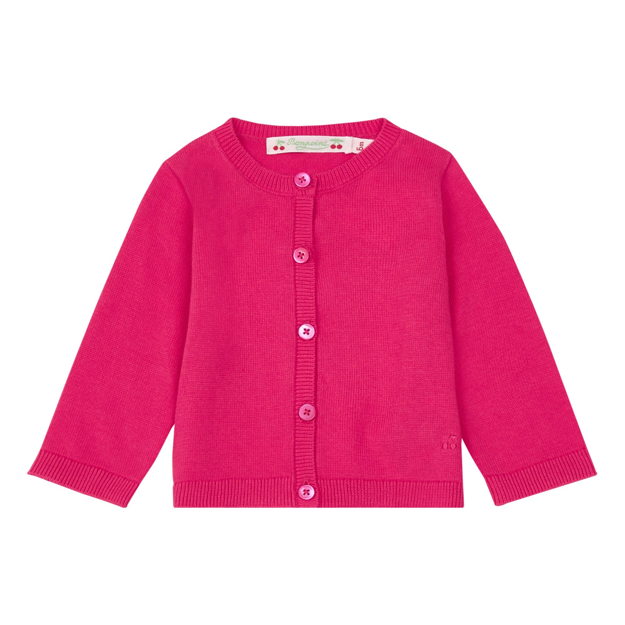 Bonpoint - Cardigan Teyana - Fille - Rose fuschia