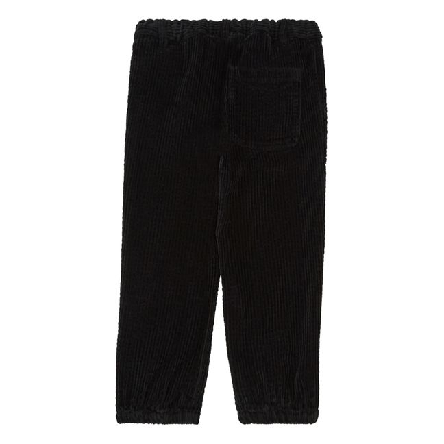 Pantalon Velours Noir