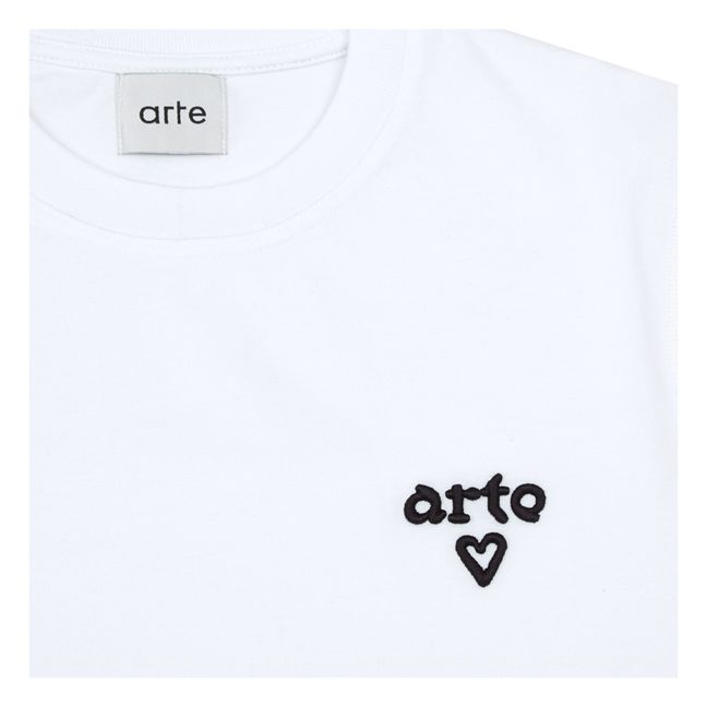 T-shirt Heart Bianco