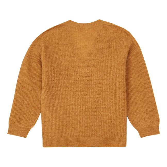 Cardigan Vision Laine Alpaga | Caramel
