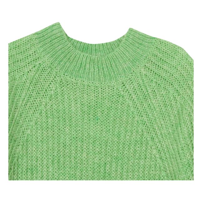 Vanity Wool and Mohair Jumper Green