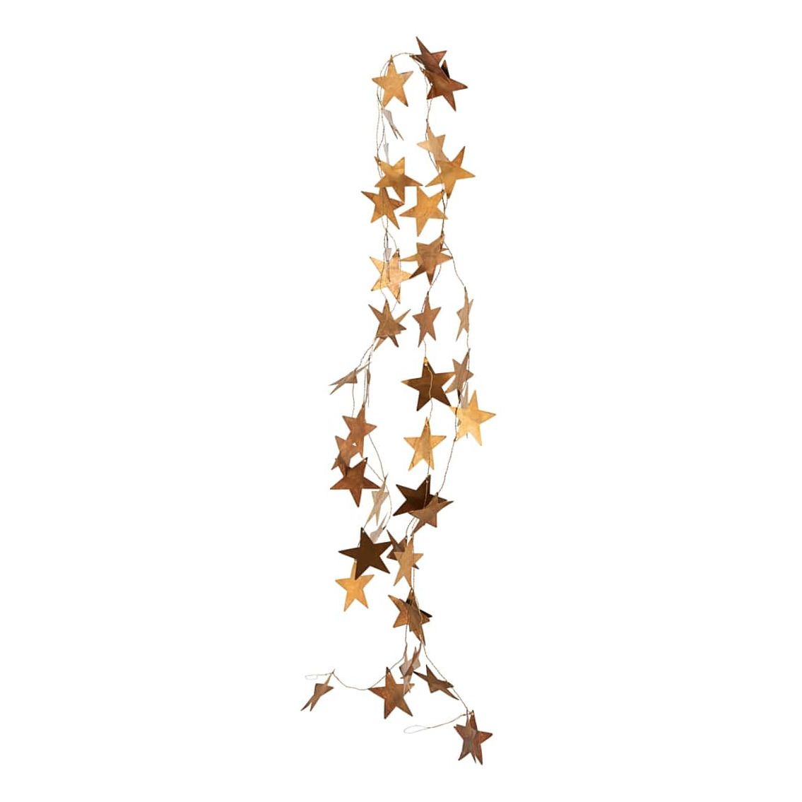 House Doctor - Guirlande décorative étoile - Laiton
