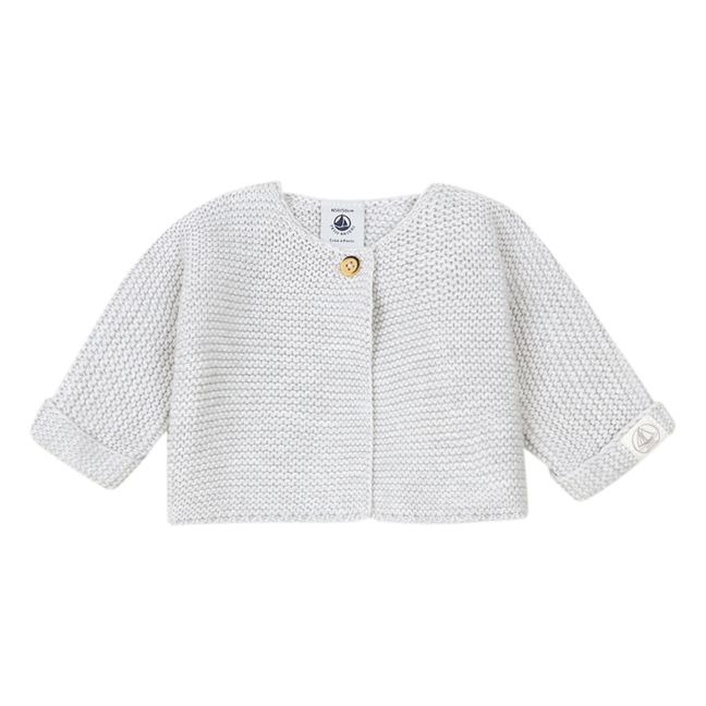 Fabalero Organic Cotton Cardigan | Grey