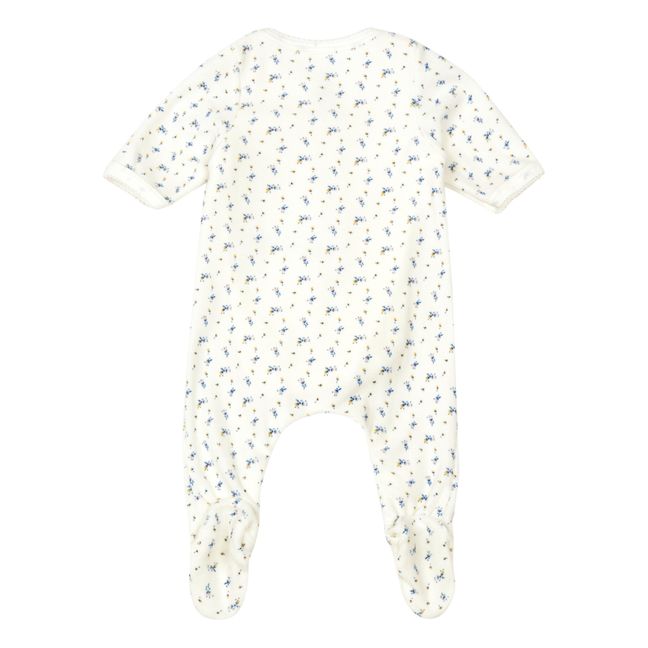 Pyjama Tabeur Coton Bio Bleu