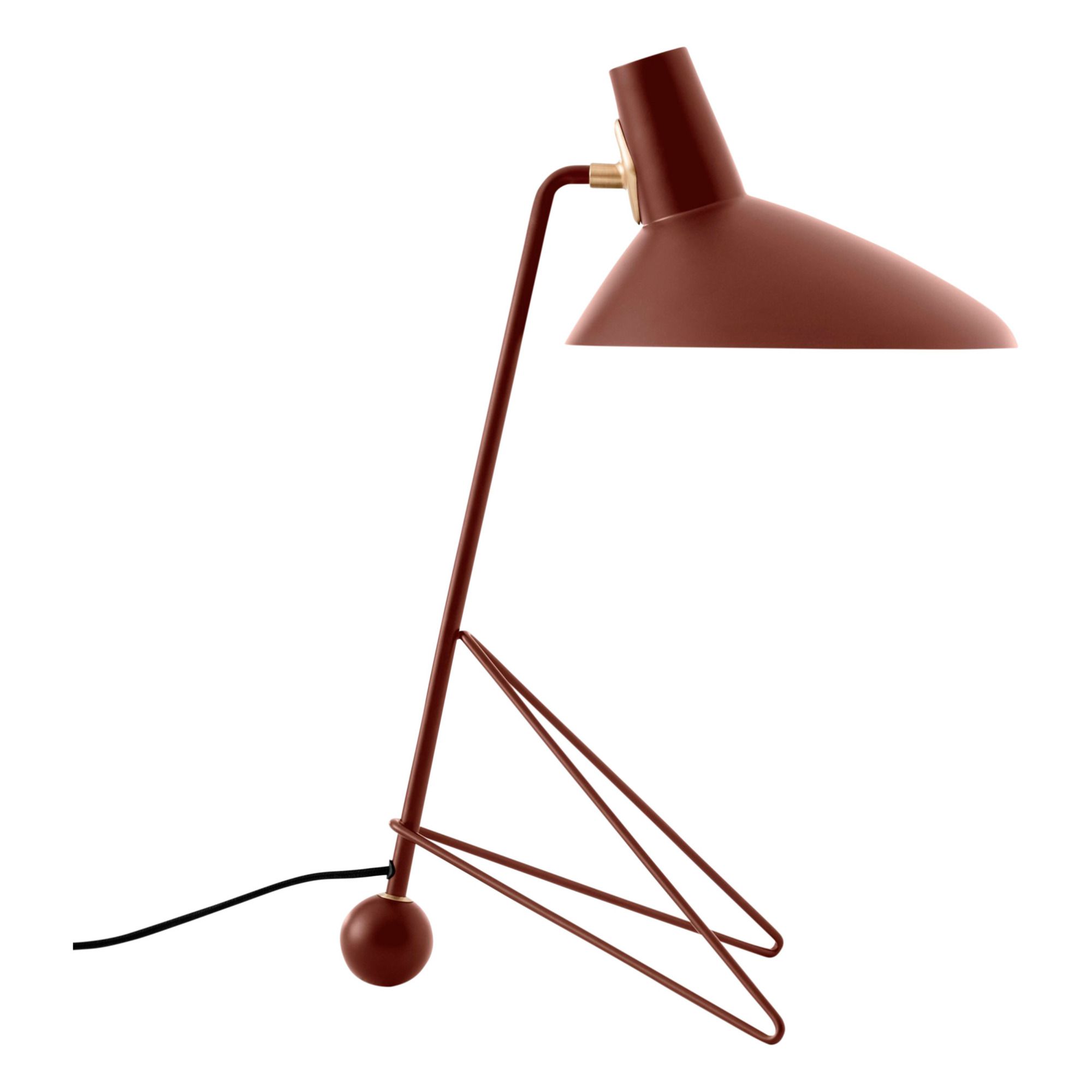 & Tradition - Lampe à poser Tripod HM9 - Rouille