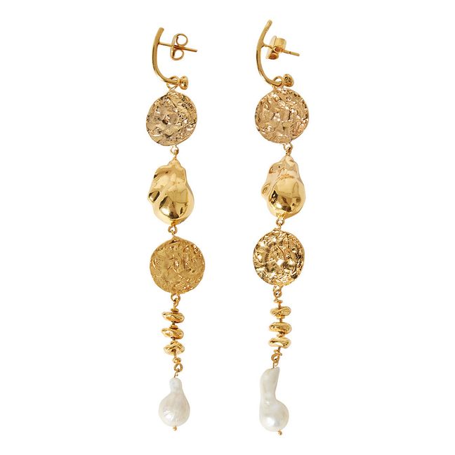 Pandaia Earrings Gold