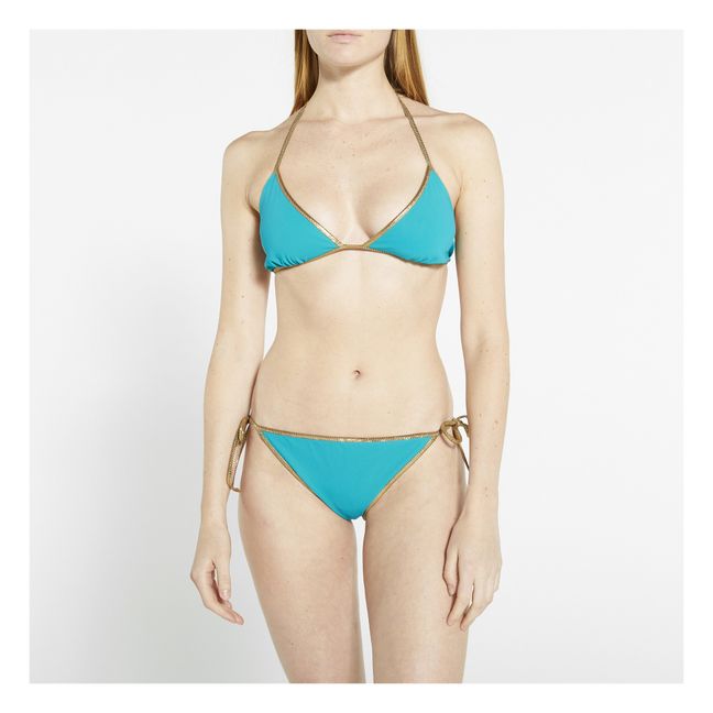 Hampton Reversible Two-piece Bikini Green