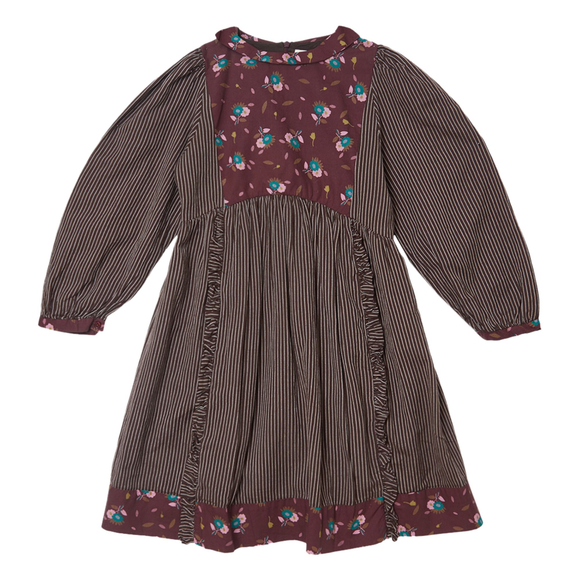 Caramel - Robe Earth - Fille - Chocolat