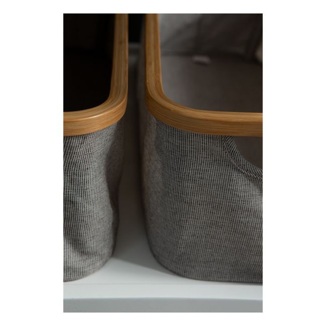 Panier en coton & bambou