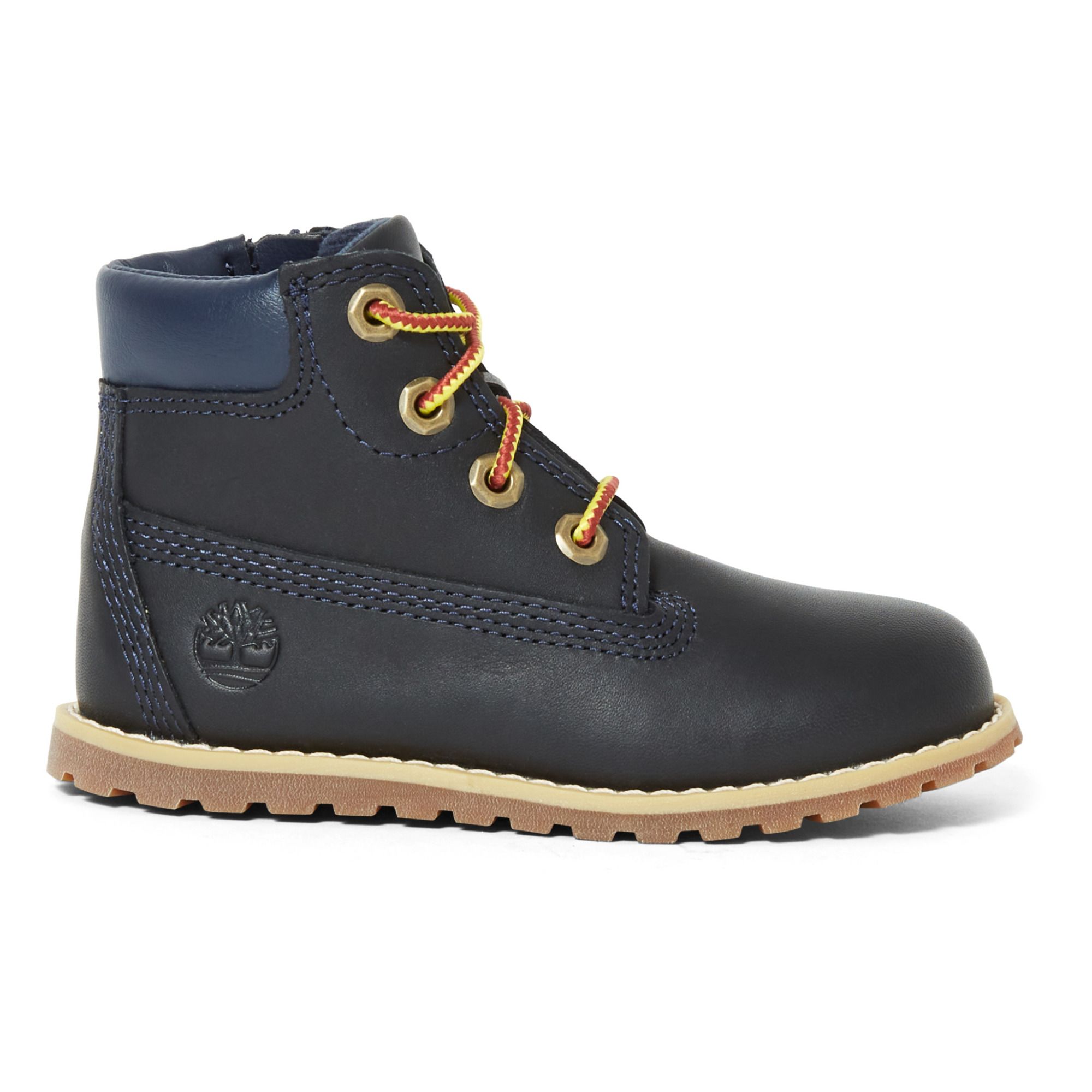 Timberland - Boots Pokey Pine Zip - Fille - Bleu marine
