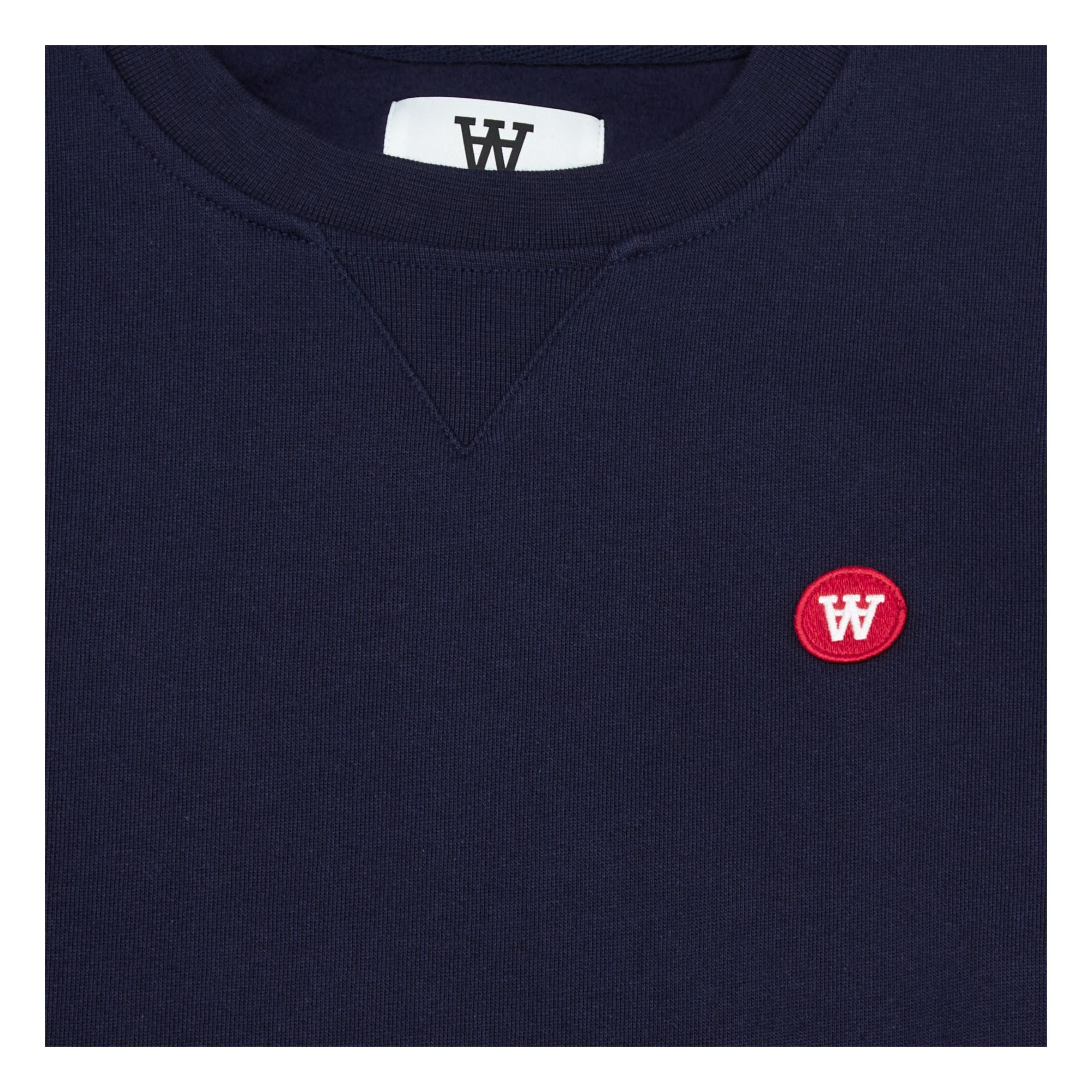 Tye Organic Cotton Sweatshirt - Adult Collection - Navy blue- Product image n°1