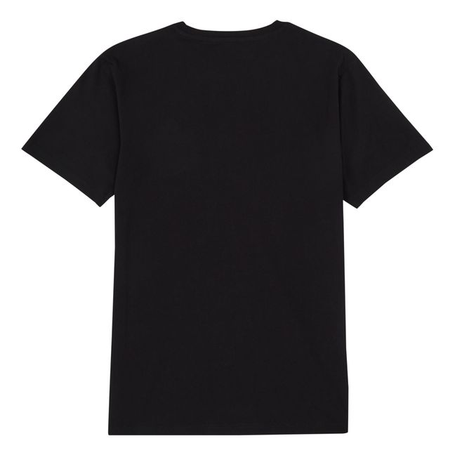 T-shirt, modello: Ace, in cotone bio - Collezione Adulti - Nero