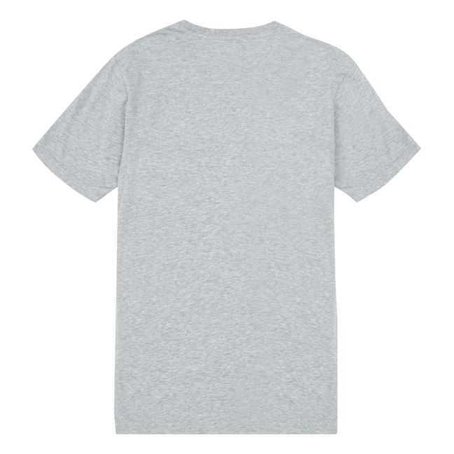 T-shirt, modello: Ace, in cotone bio - Collezione Adulti - Grigio