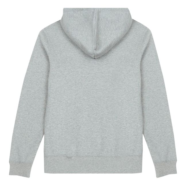 Ian Organic Cotton Logo Hoodie - Adult Collection  | Grey