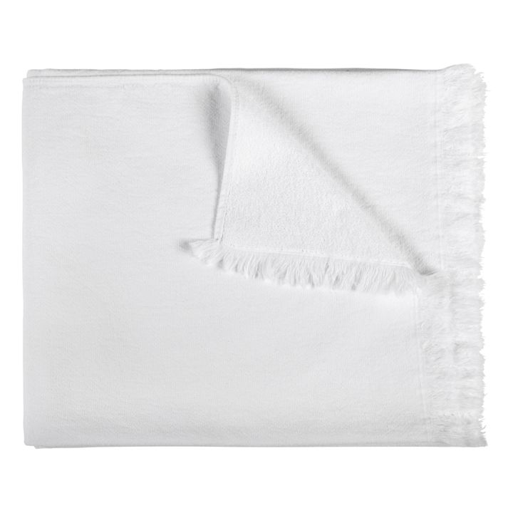 Asciugamano da bagno, in cotone bio, modello: Luna | Bianco- Immagine del prodotto n°0