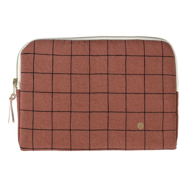 Oscar Organic Cotton iPad Sleeve | Rust