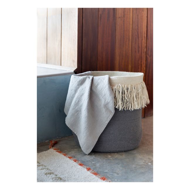 Panière de rangement Zarang Smallable x Lorena Canals | Gris foncé