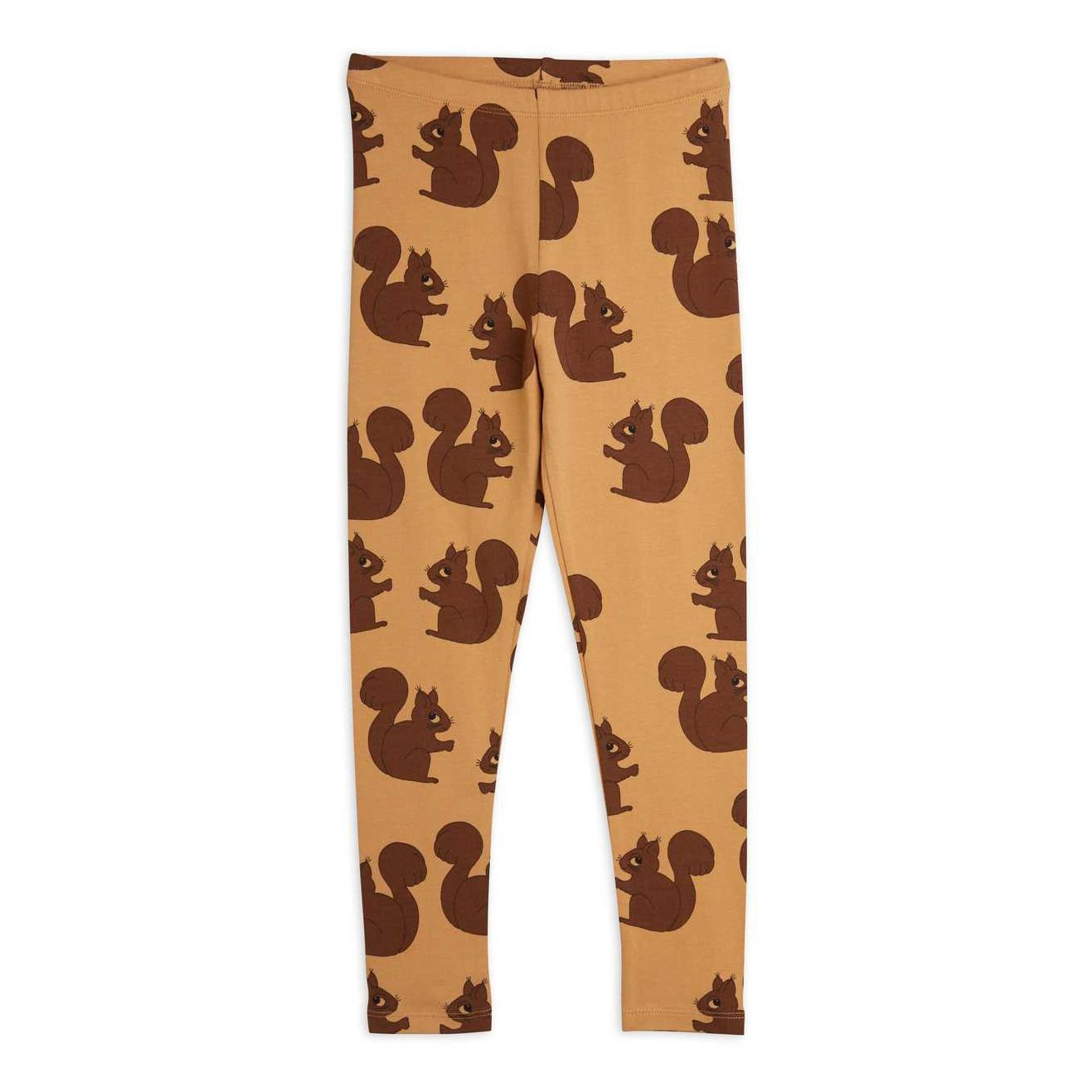 Mini Rodini - Legging Ecureuil Coton Bio - Fille - Marron