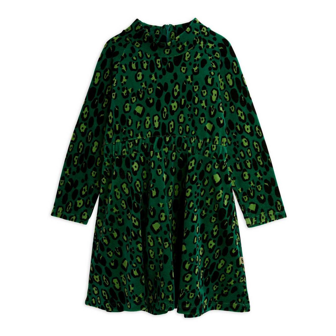 Mini Rodini - Robe Velours Coton Bio - Fille - Vert