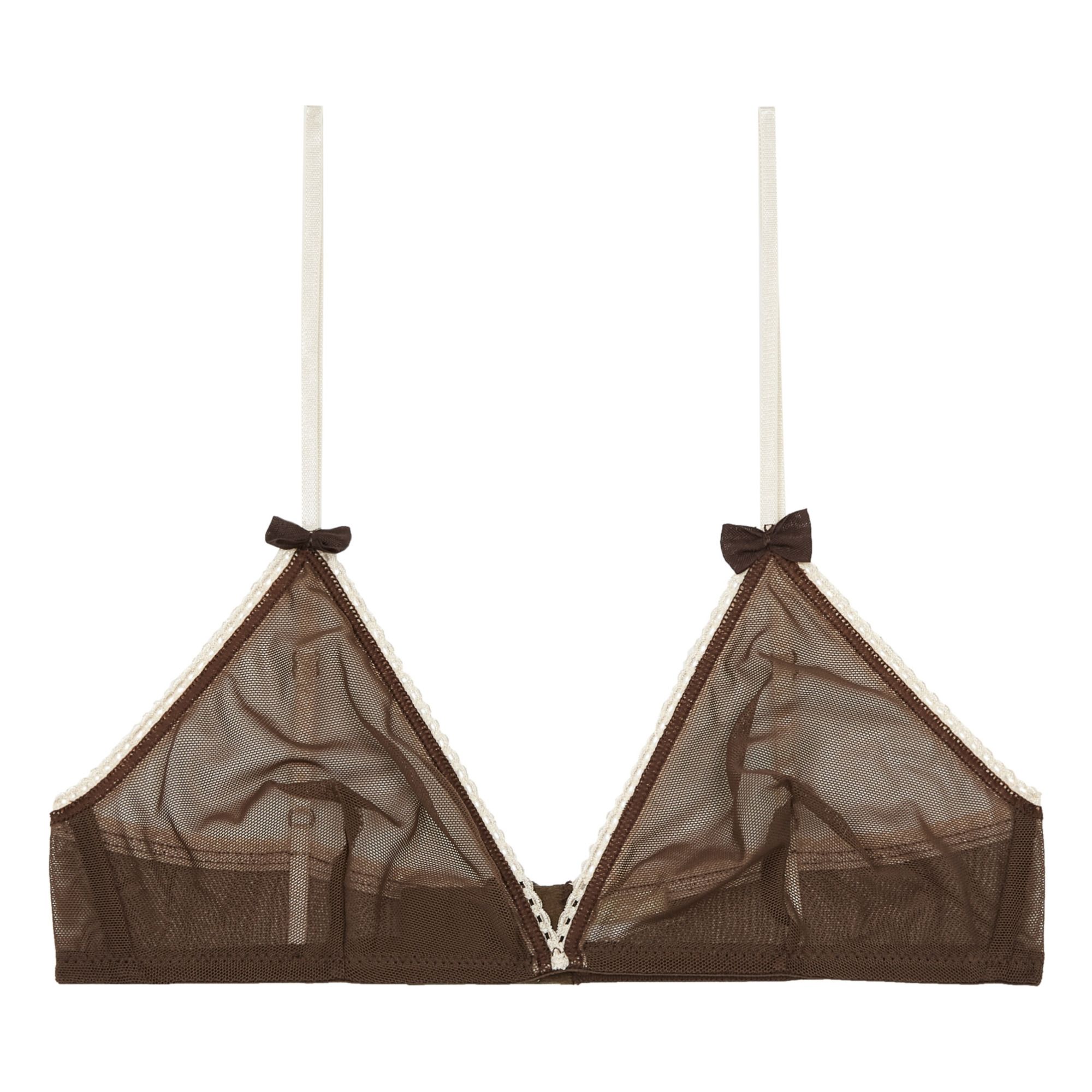 Momoni - Soutien-gorge Amethist Tulle - Femme - Marron