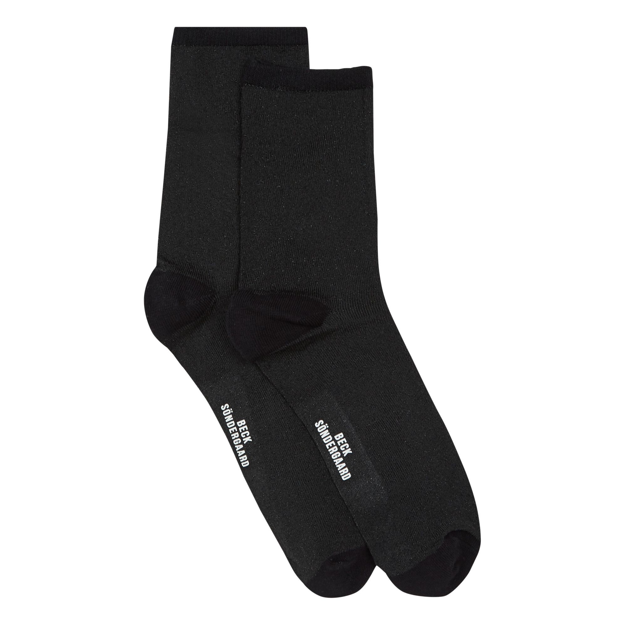 Becksondergaard - Chaussettes Dina Solid - Femme - Noir