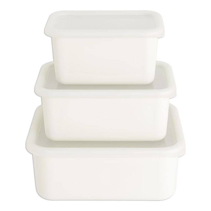 Caja de porcelana esmaltada | Crema- Imagen del producto n°6