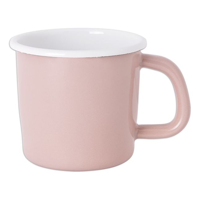 Taza de porcelana esmaltada | Rosa Palo
