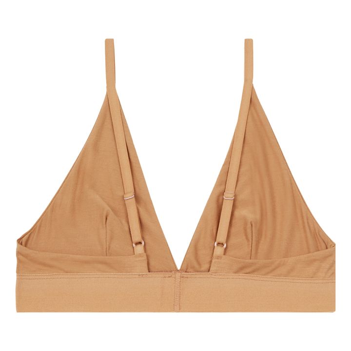 Baserange - Triangle Bamboo Bra - Camel