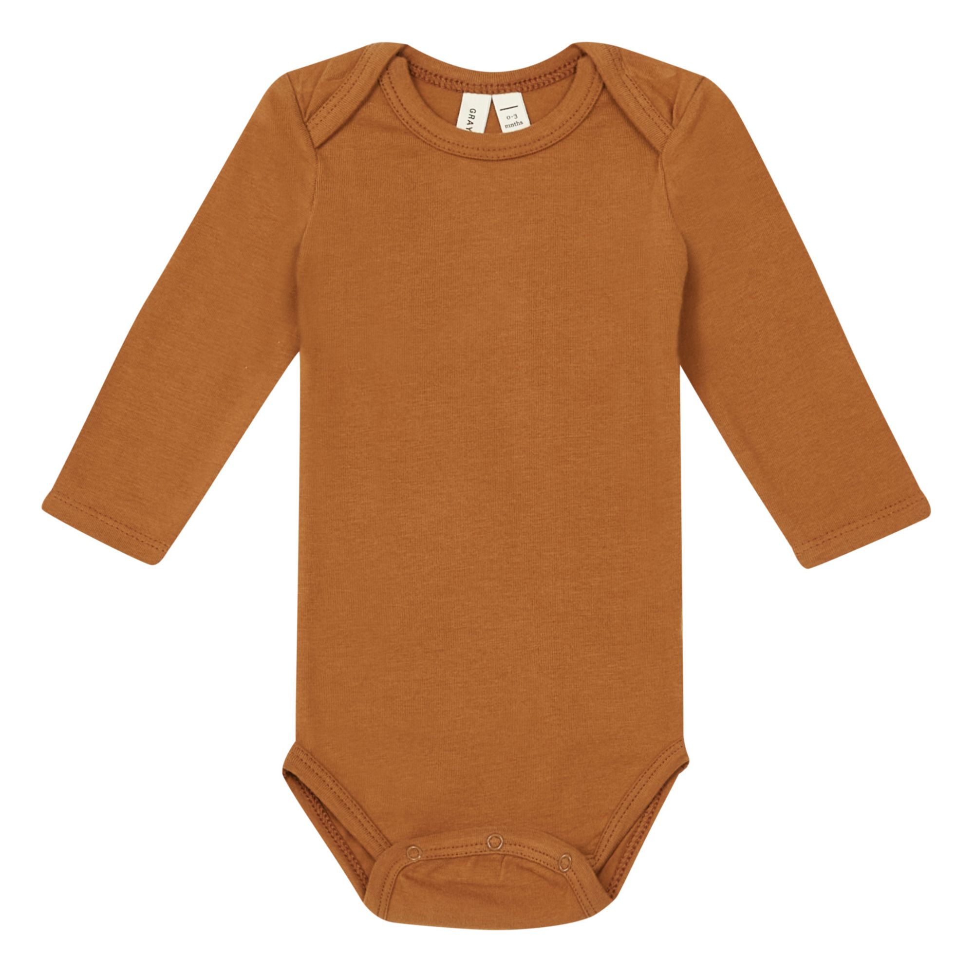 Gray Label - Body Coton Bio - Fille - Ocre