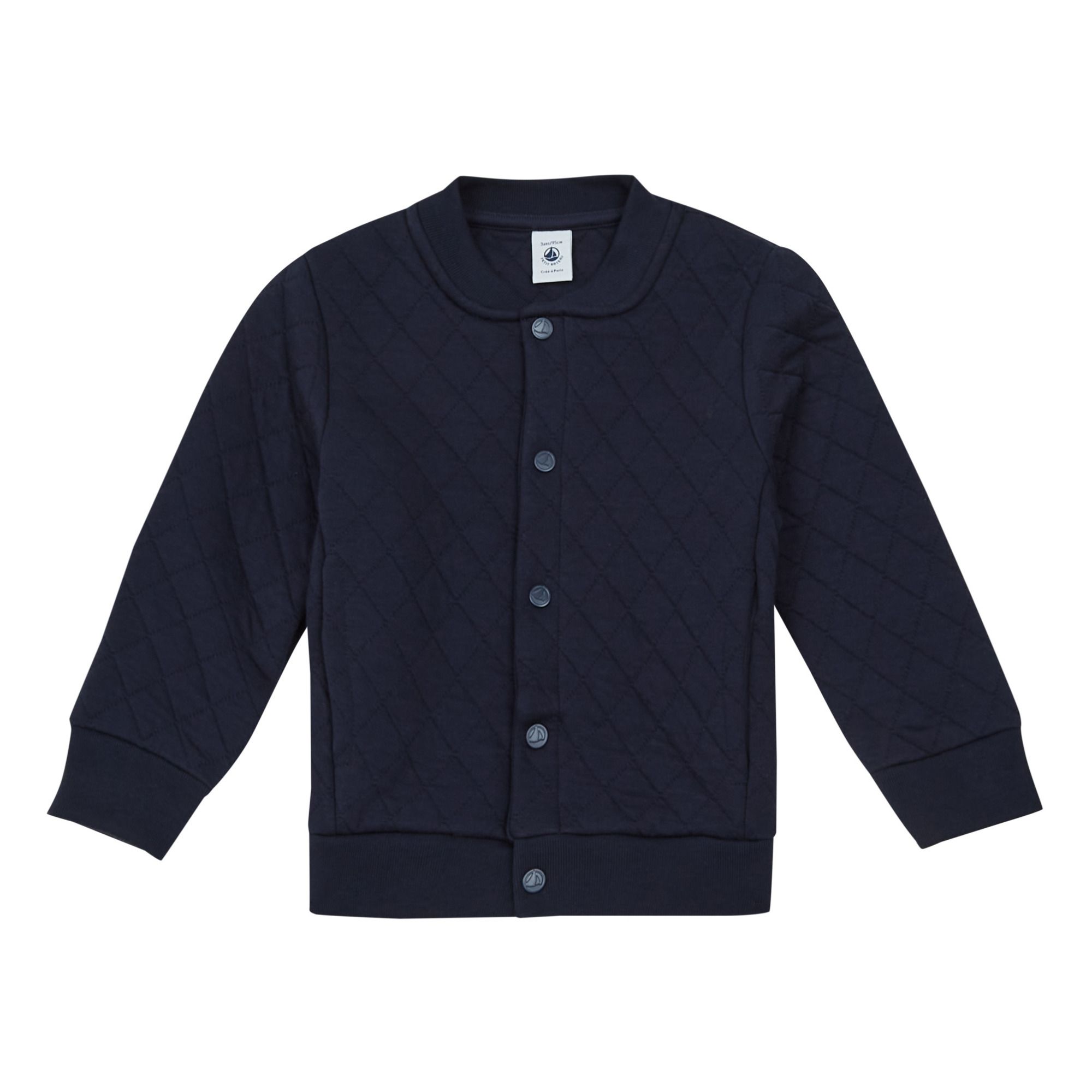 Petit Bateau - Cardigan Boutons Tivino - Fille - Bleu marine