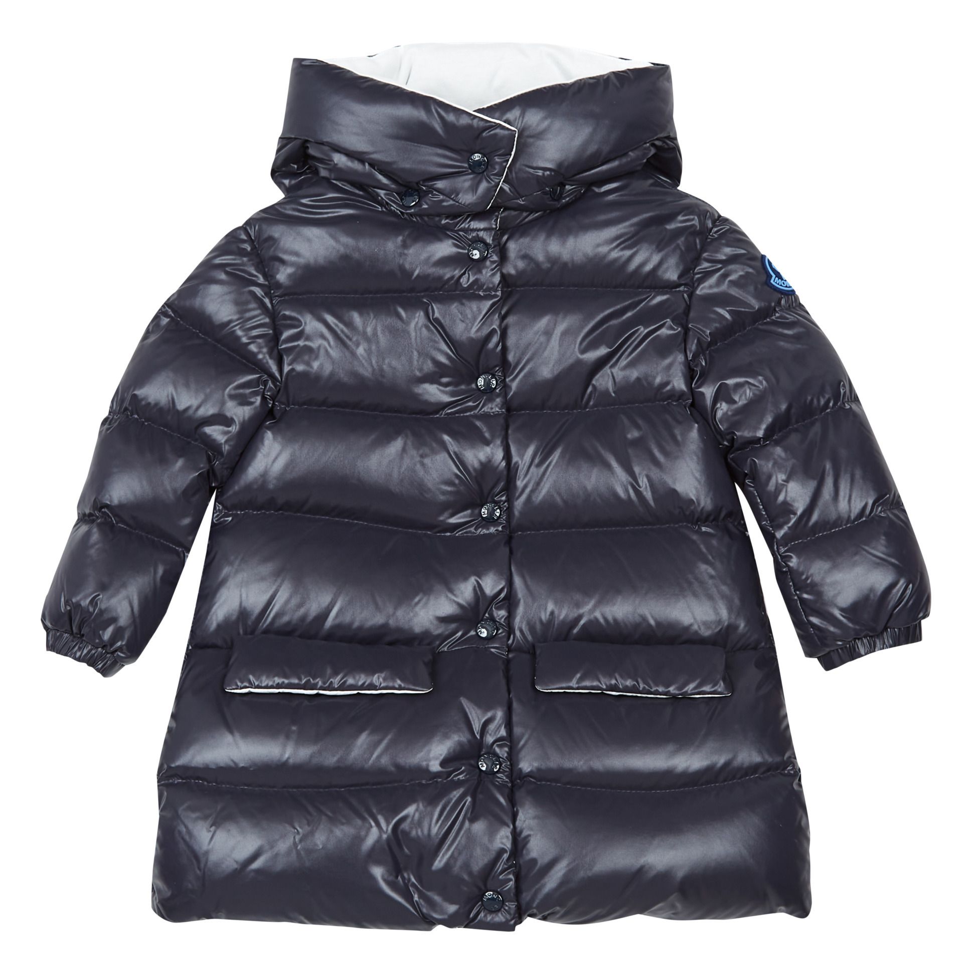 Moncler - Doudoune Suna - Fille - Bleu marine