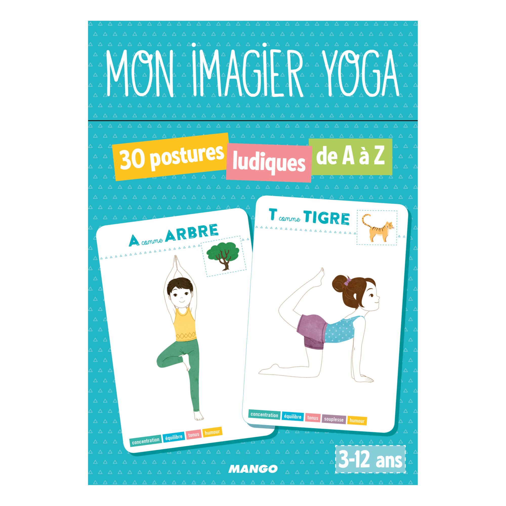 Mango Editions - Livre Mon imagier Yoga - Multicolore