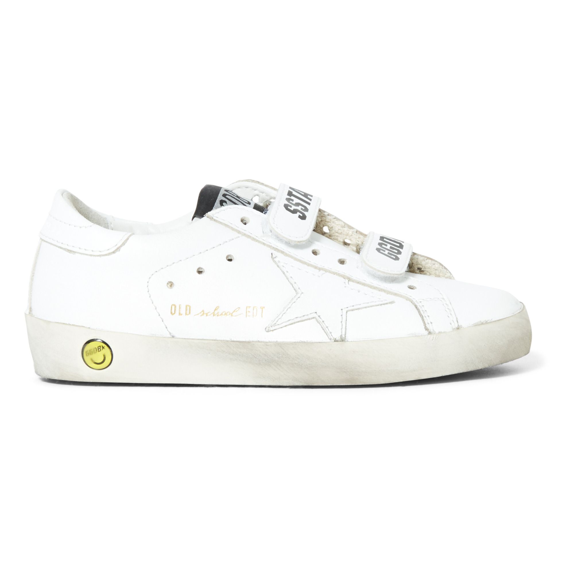 Golden Goose Deluxe Brand - Baskets Scratchs Old School Unies - Fille - Blanc