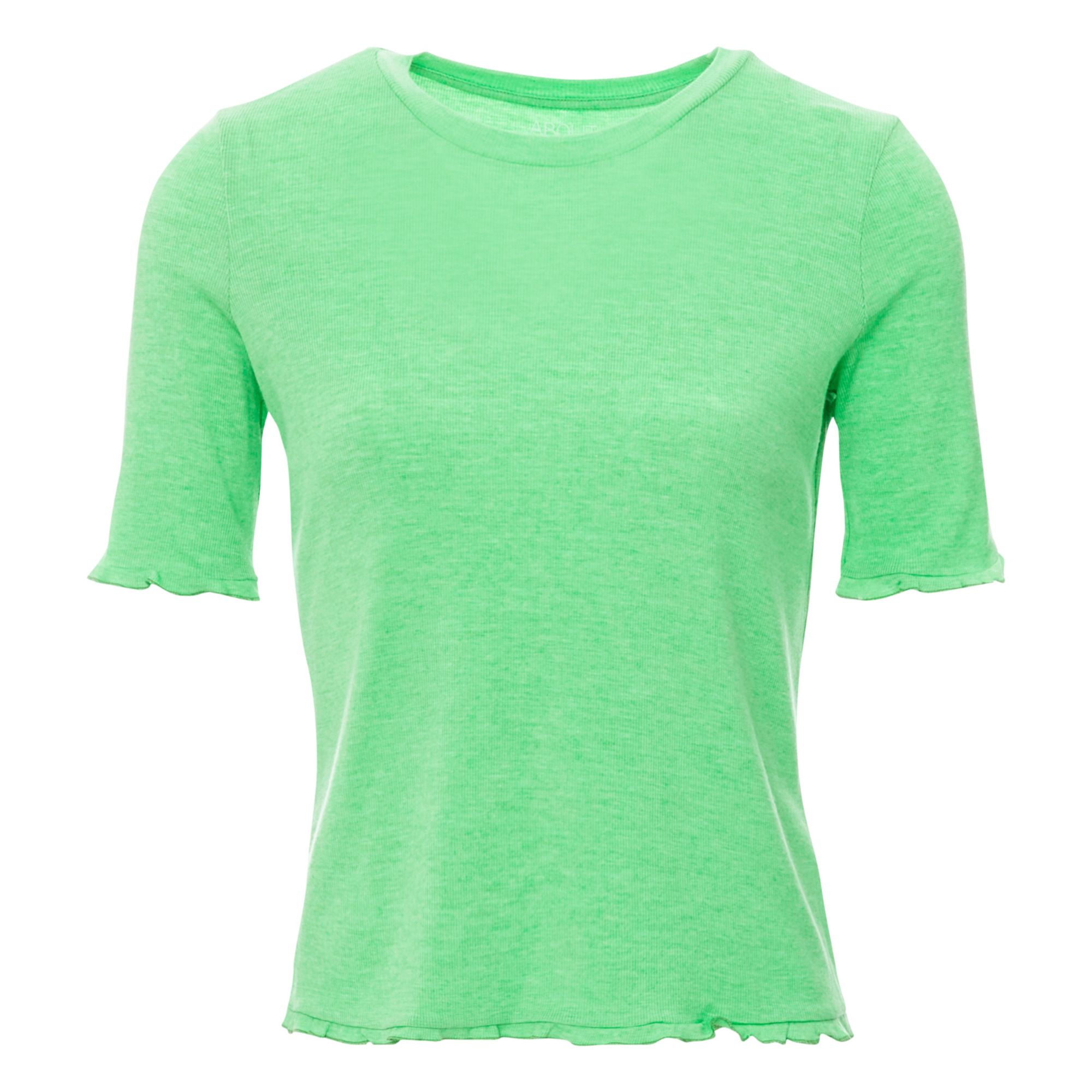 About - T-Shirt Maloni - Femme - Vert acide