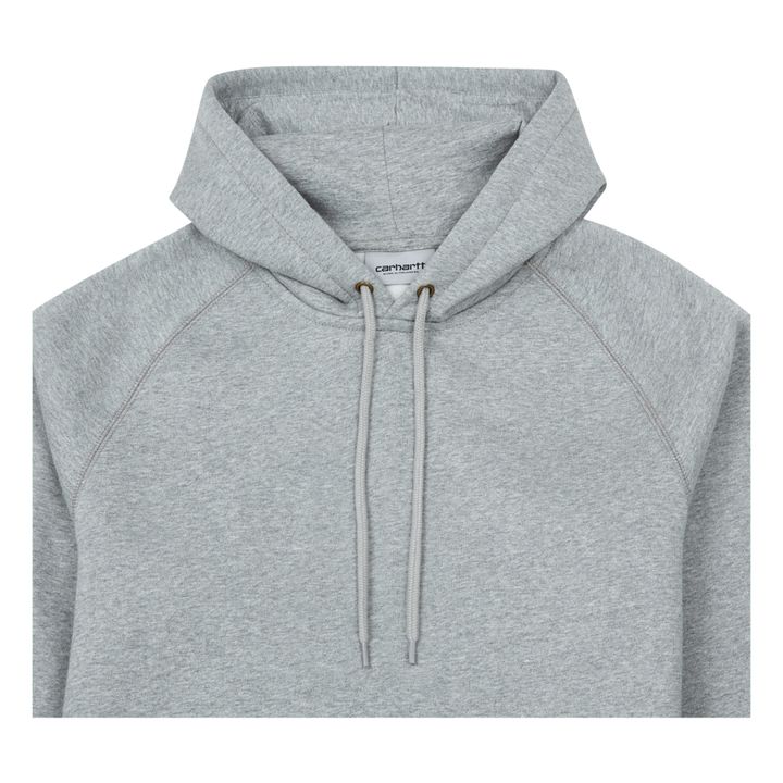 Felpa con cappuccio, modello: Chase | Grigio- Immagine del prodotto n°1