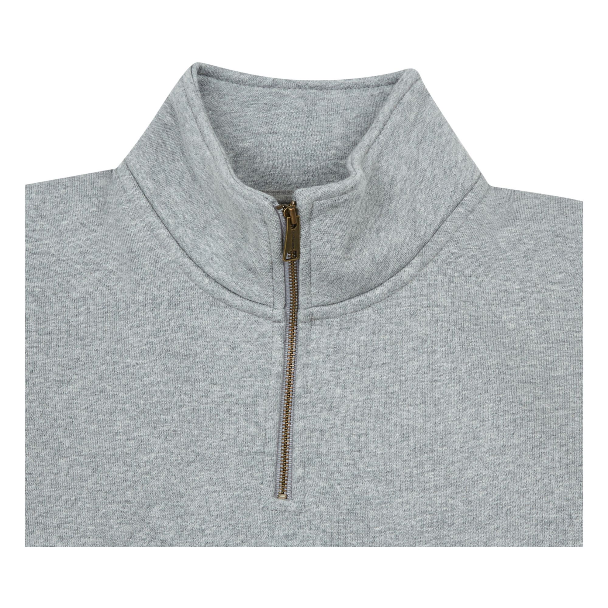 Chase Zipped Sweatshirt Grey- Product image n°1