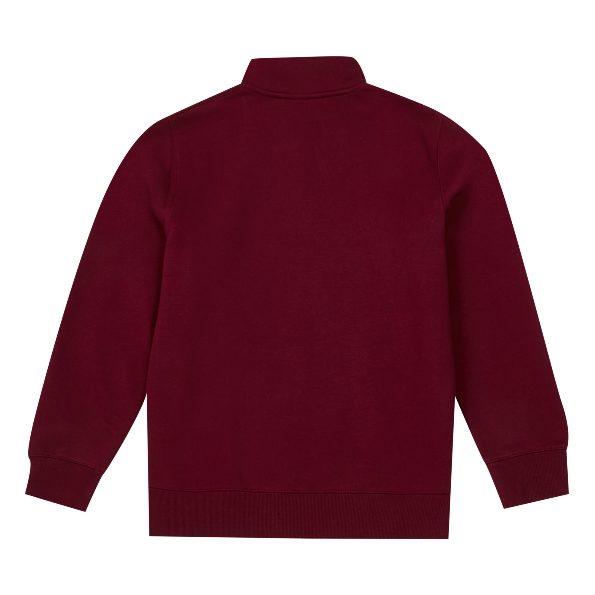 Chase Zipped Sweatshirt Burgundy- Product image n°2