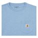 T-Shirt Pocket Blau meliert- Miniatur produit n°1