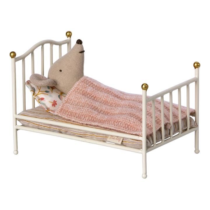Mini-letto vintage | Bianco- Immagine del prodotto n°1