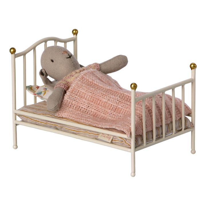 Mini-letto vintage | Bianco- Immagine del prodotto n°2