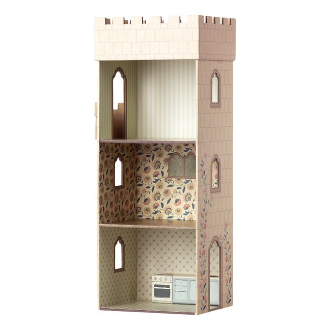 Château de poupée avec cuisine