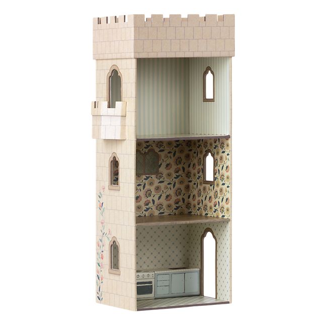 Château de poupée avec cuisine