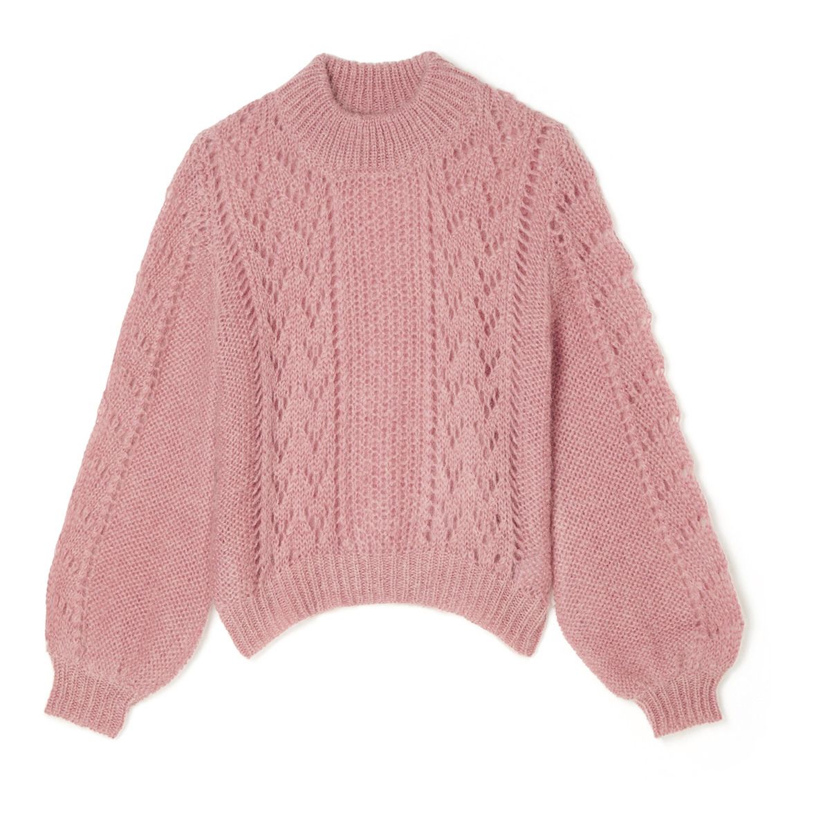 pink mohair jumper